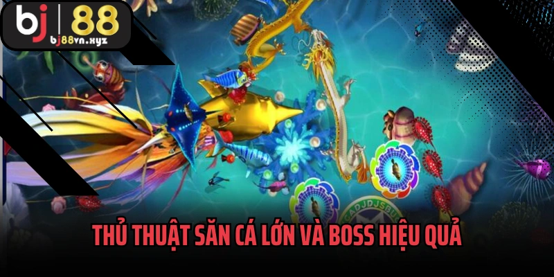 Thủ thuật săn cá lớn và boss hiệu quả từ các chuyên gia hàng đầu